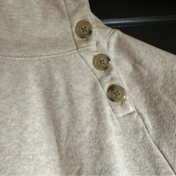J. Crew Sweater Pullover Women S   Knit High Neck Button Long Sleeve (b5 - Picture 4 of 9